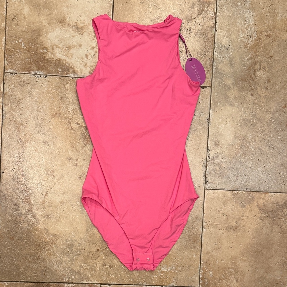 AvidLove Bright Pink Bodysuit - Size Small